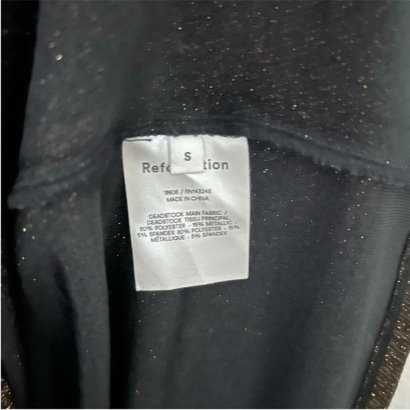 Reformation Paprika Long Sleeve Asymmetric Mini Dress - Picture 7 of 8